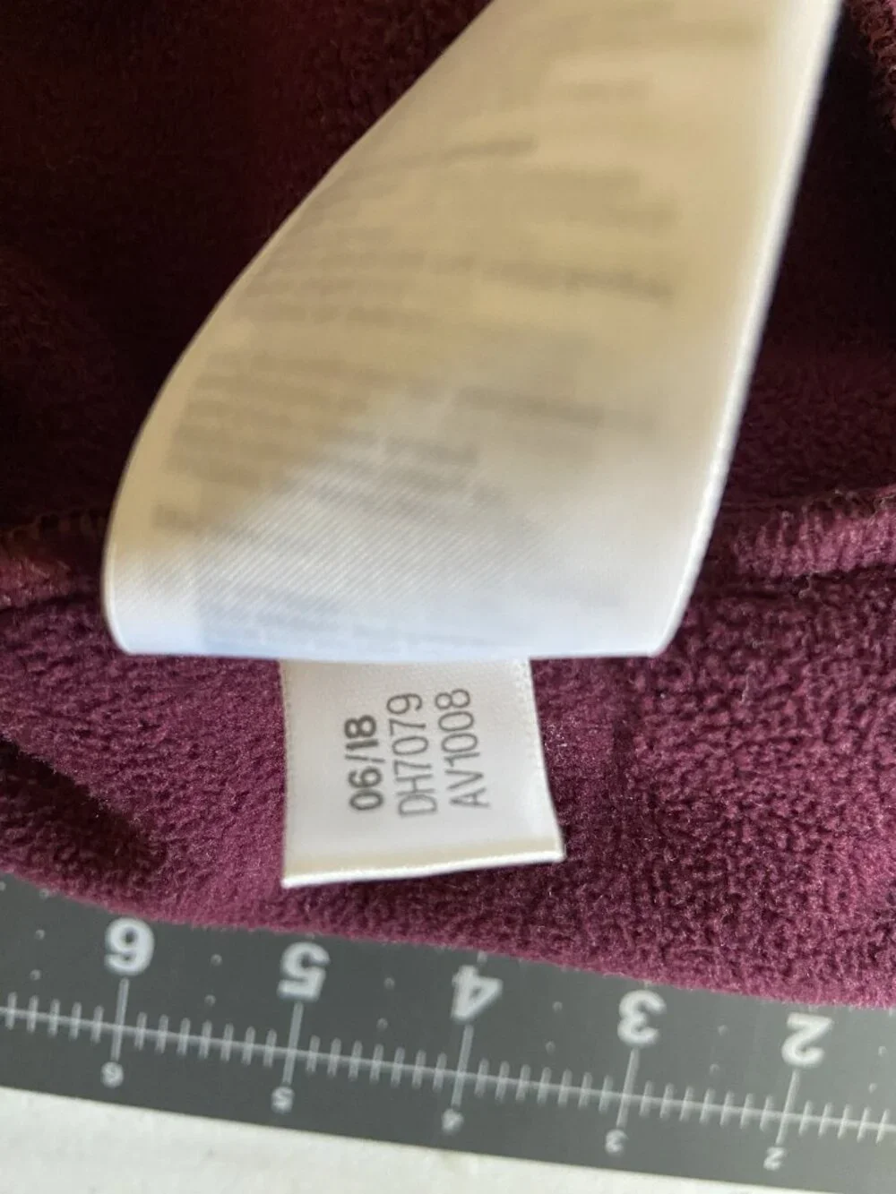 ADIDAS hoodie plush outer size M burgundy